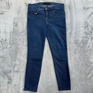 J Brand‎ Women's Capri Skinny Jeans Size 27 Dark Wash